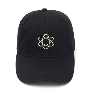 Scientific Elegance: Velcro-Back Hat with Embroidered Logo